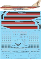 1:144 PeoplExpress Boeing 747-100/-200B