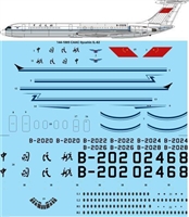 1:144 CAAC Ilyushin 62