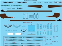 1:144 Transair Canada Boeing 737-200