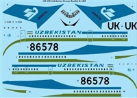 1:144 Uzbekistan Airways Ilyushin Il.62M