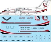 1:144 Loganair Bae 146-200