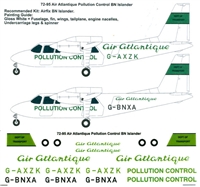 1:72 Air Atlantique 'Pollution Control' BN.2A Islander