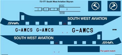 1:72 South West Aviation Shorts SC-7 Skyvan
