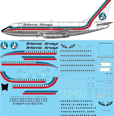 1:72 Britannia Airways Boeing 737-200