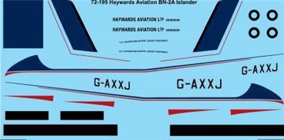 1:72 Haywards Aviation BN.2A Islander