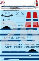 1:144 Fred Olsen Douglas DC-6A