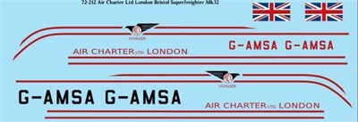 1:72 Air Charter London Bristol 170 Superfreighter Mk.32