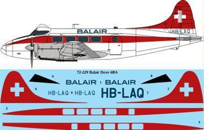 1:72 Balair Dh.104 Dove 6