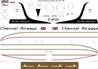 1:96 Channel Airways Vickers Viscount 700