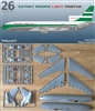 1:144 L.1011 Tristar 1, Cathay Pacific Airlines