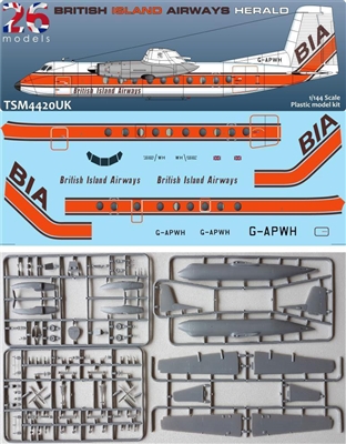 1:144 HPR-7 Herald 200, British Island Airways (later cs)