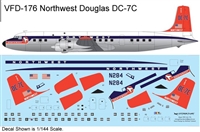1:122 Northwest Orient Douglas DC-7C