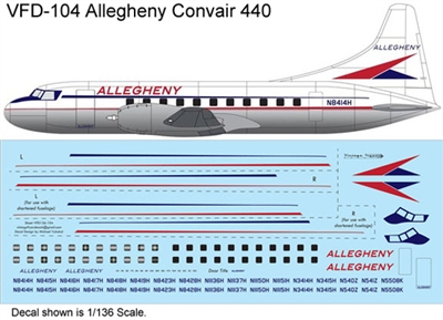 1:126 Allegheny Airlines Convair 340