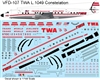 1:144 Trans World Airlines L.1049G Super Constellation