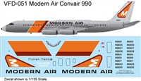 1:135 Modern Air Transport (final cs) Convair 990A