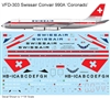 1:135 Swissair Convair 990 'Coronado'