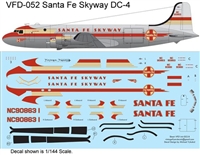 1:144 Santa Fe Skyway Douglas DC-4