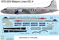 1:144 Matson Airlines Douglas DC-4