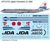 1:144 Japan Domestic Airlines Convair 880 (EE Kit)