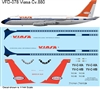 1:144 Viasa Convair 880 (EE Kit)