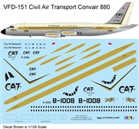 1:144 Civil Air Transport Convair 880
