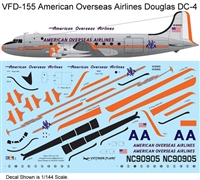 1:144 American Overseas Airlines Douglas DC-4