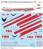1:144 Trans World Airlines Boeing 747-131