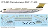 1:144 Channel Airways BAC 1-11-400