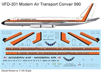 1:144 Modern Air Transport (early cs) Convair 990A