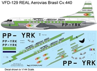 1:72 REAL Aerovias Brasil Convair 440 (Delivery)