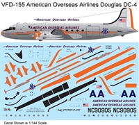 1:72 American Overseas Airlines Douglas DC-4