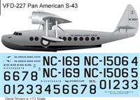 1:72 Pan American World Airways Sikorsky S-43