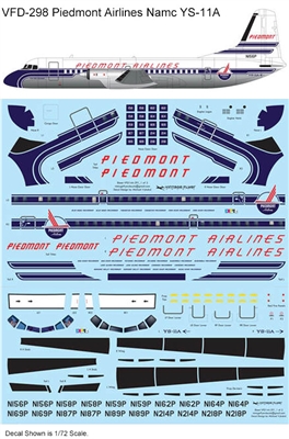 1:72 Piedmont Airlines Namc YS-11A