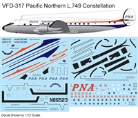 1:72 Pacific Northern Airlines (final cs) L.749 Constellation