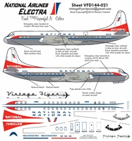1:144 National Airlines (final cs) L.188 Electra