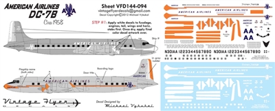 1:144 American Airlines Douglas DC-7B