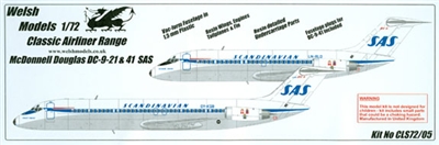 1:72 Douglas DC-9-21 / -41, SAS