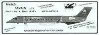 1:72 Canadair CRJ-200, Northwest Jet Airlink