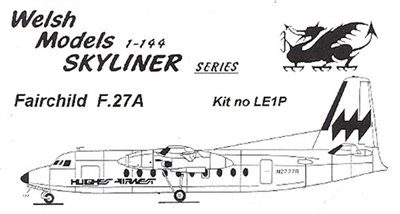 1:144 Fairchild F.27A, Hughes Airwest