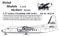 1:144 Fokker F.27, Channel Express