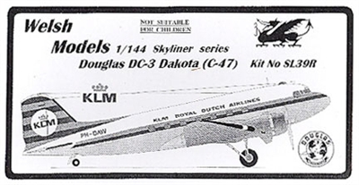 1:144 Douglas DC-3, KLM