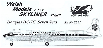 1:144 Douglas DC-7C, Pan Am