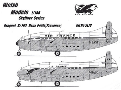 1:144 Br.763 Deux Ponts, Air France