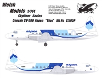 1:144 Convair 580, Aspen (blue cs)