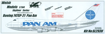 1:144 Boeing 747SP, Pan Am