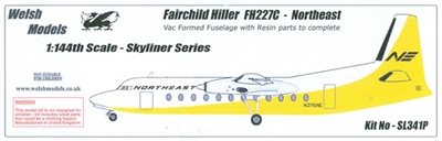 1:144 Fairchild Fh.227D, Northeast Airlines