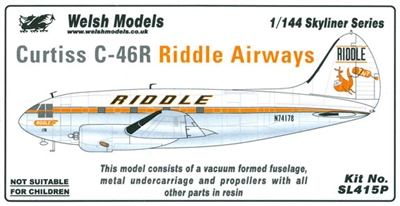 1:144 Curtiss C.46, Riddle Airways