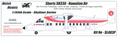 1:144 Shorts SD.330, Hawaiian Airlines