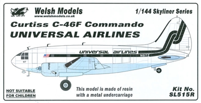 1:144 Curtiss C.46, Universal Airlines
