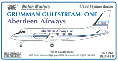 1:144 Grumman G.159 Gulfstream 1, Aberdeen Airways